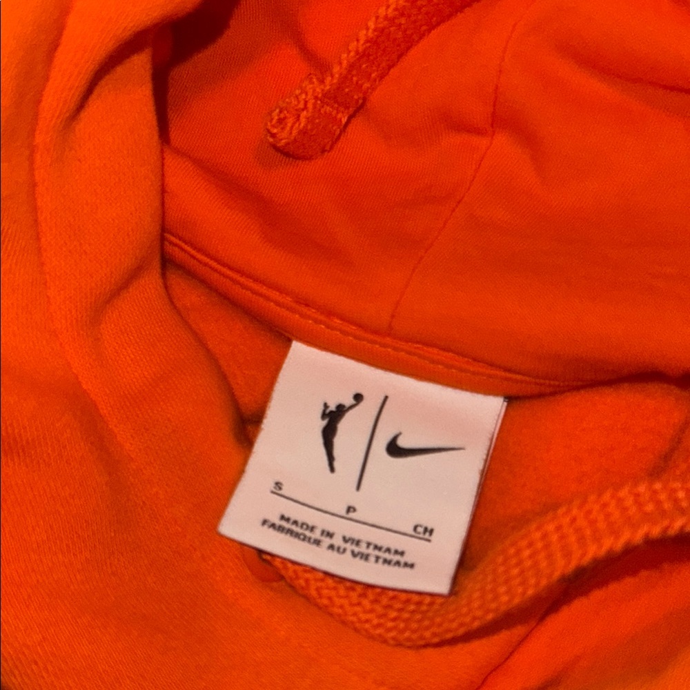 Men's Orange WNBA Nike Hoodie (S) - Picture 7 of 8
